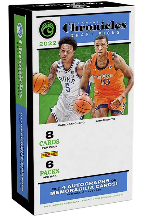 I am opening two retail blaster boxes of 2021-22 <b>Panini Chronicles Draft Picks Basketball</b> for our next sports card pack opening/product review! These boxes h. . Panini chronicles draft picks 2022 price guide basketball